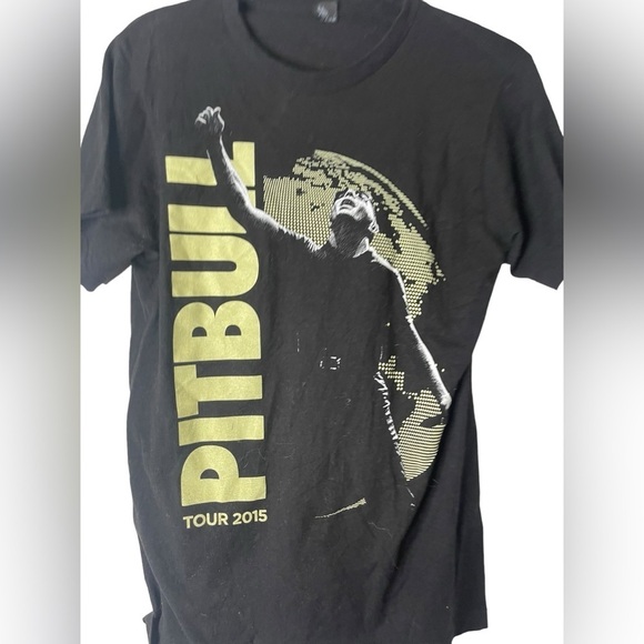 Pitbull 2015 size small tour shirt - Picture 2 of 8